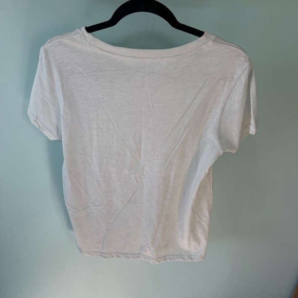 New With Tags Rae Dunn Light Blue Graphic T Shirt Size Medium Plants - Picture 4 of 4